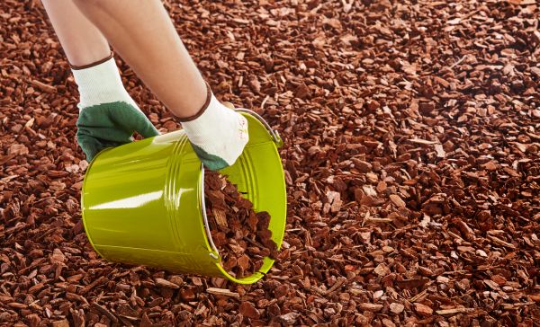 Wood Chip Landscaping in Norwalk