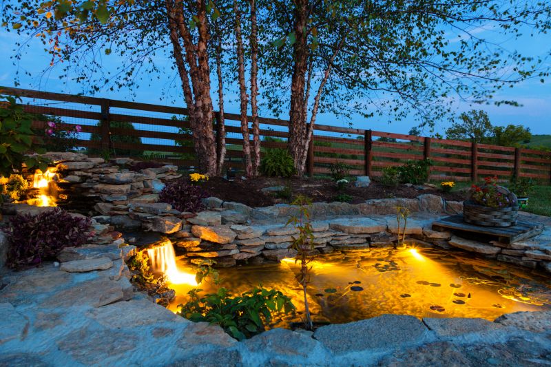 Water Features and Lighting